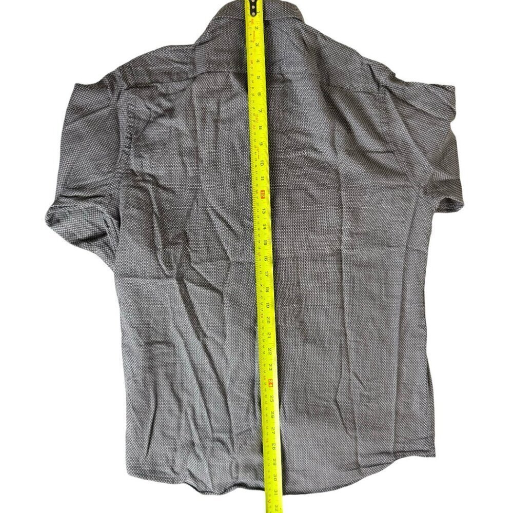 100% Cotton Simons Le 31 Slim Fit Dress Shirt - Picture 4 of 6